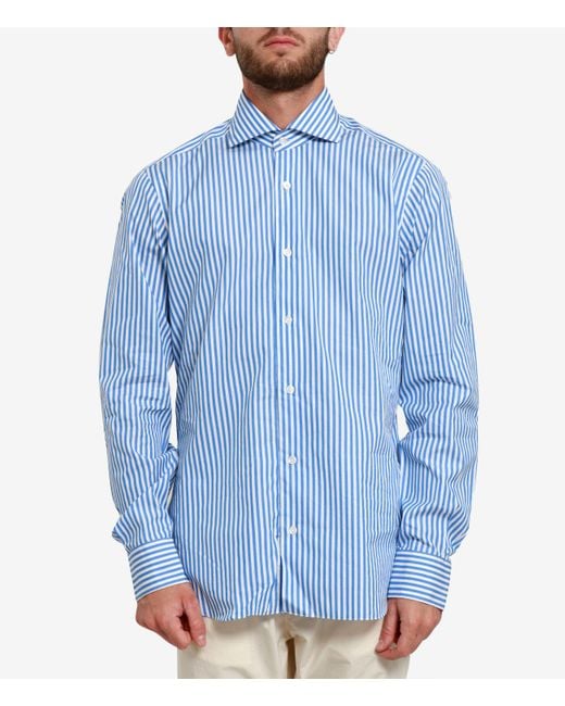 Barba Napoli Blue Shirts