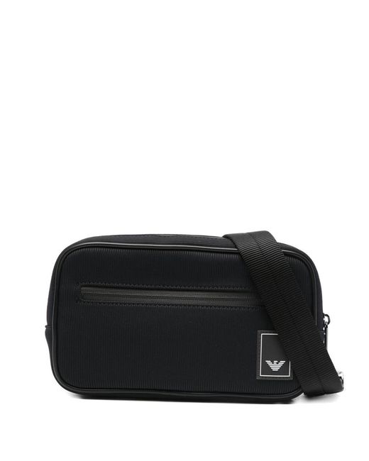 Emporio Armani Black Logo Bum Bag