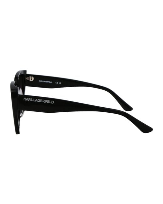 Karl Lagerfeld Black Square Frame Sunglasses