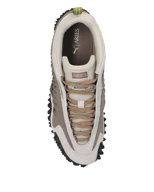 PUMA Gray Mostro Craft Aries Shoes for men