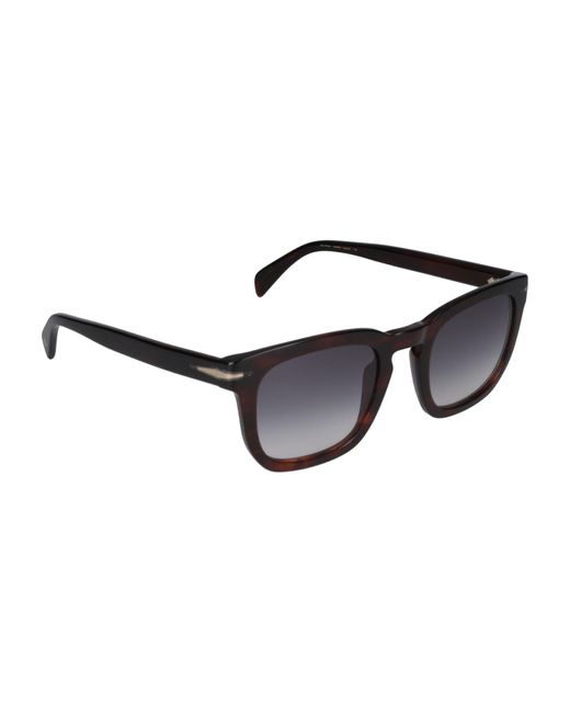 David Beckham Db 7076/s Zonnebril Mannen in het Black