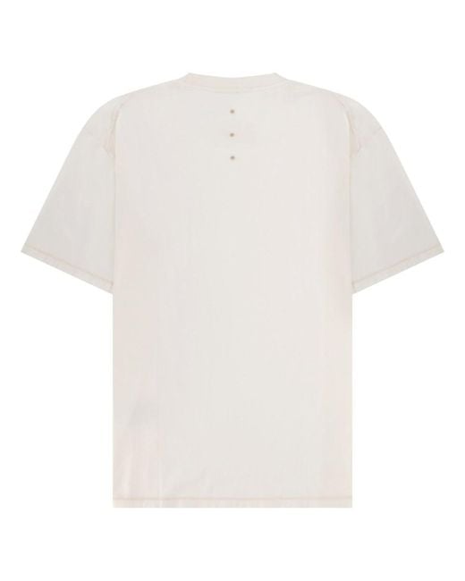 Premiata White T Shirt Con Logo