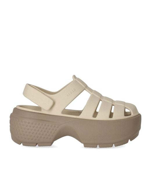 CROCSTM Natural Stomp Fisherman Sandal
