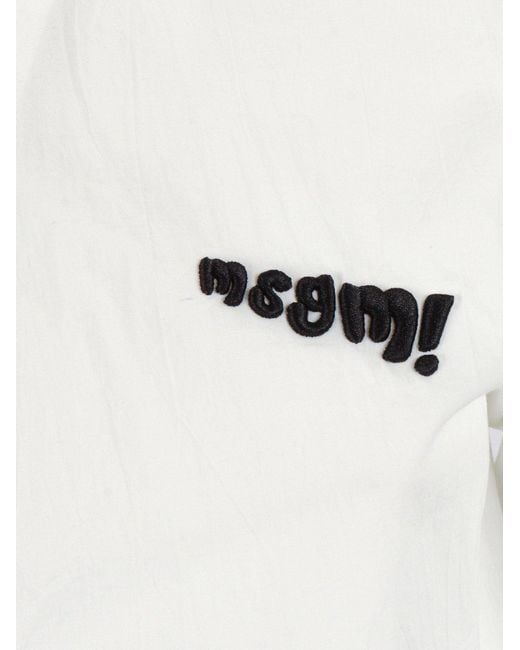 MSGM White I'M The One Who's Got It