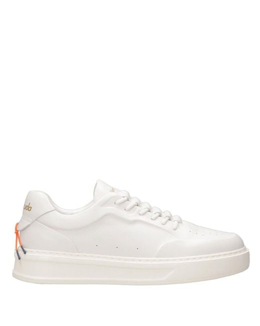 Barracuda Sneakers Wit+wit in het White voor heren