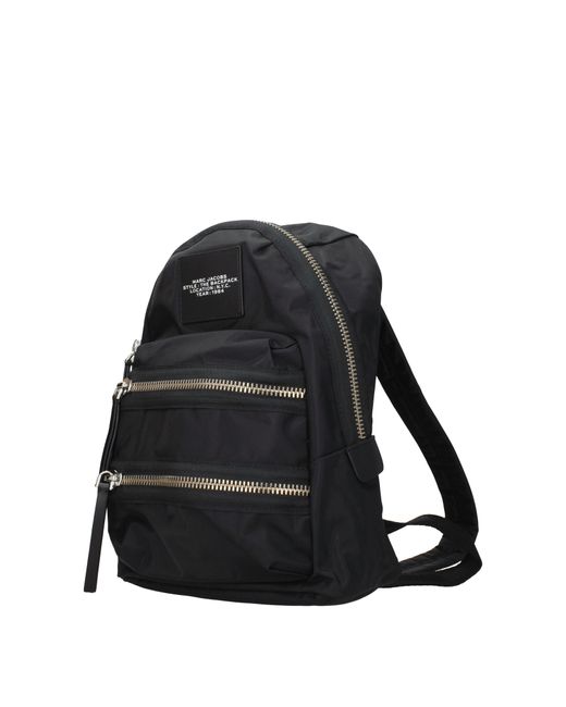 Marc Jacobs Black Zaini E Marsupi Donna Nylon Nero