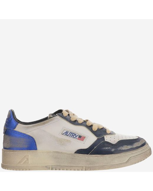 Autry Blue Sneakers Low Super Vintage for men