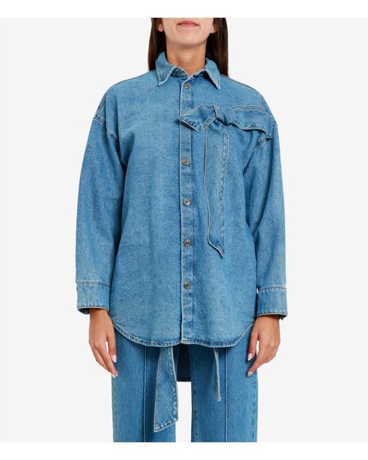 MSGM Blue Shirts