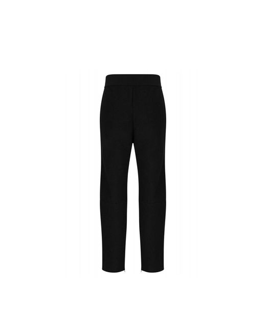 Jil Sander Black Wool Pants for men
