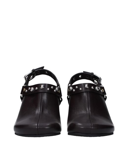 Stella McCartney Black Stella Mc Cartney Elyse Sandals Eco Leather/Coffee