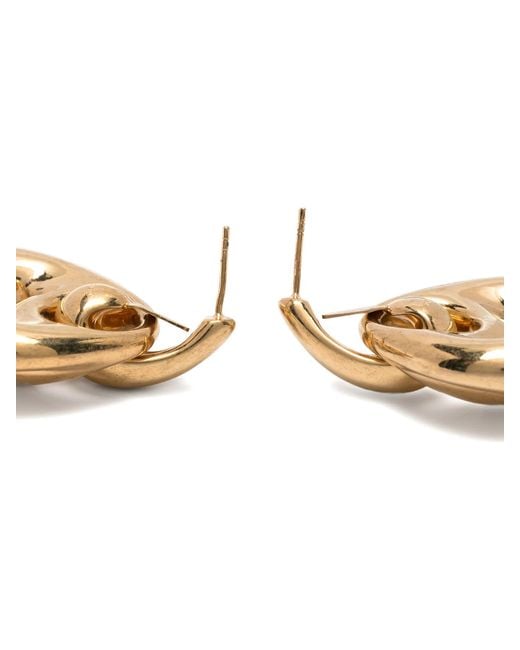 Panconesi Metallic Blow Up Drop Earrings