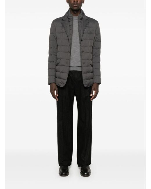 Herno Gray La Giacca Down Jacket for men