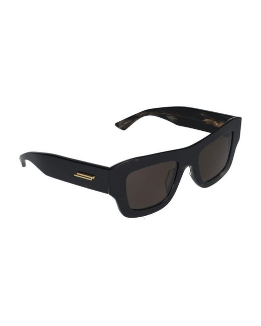Bottega Veneta Sonnenbrille Bv1357 S 002 schwarzes schwarzes braun /21 /140 in Black für Herren
