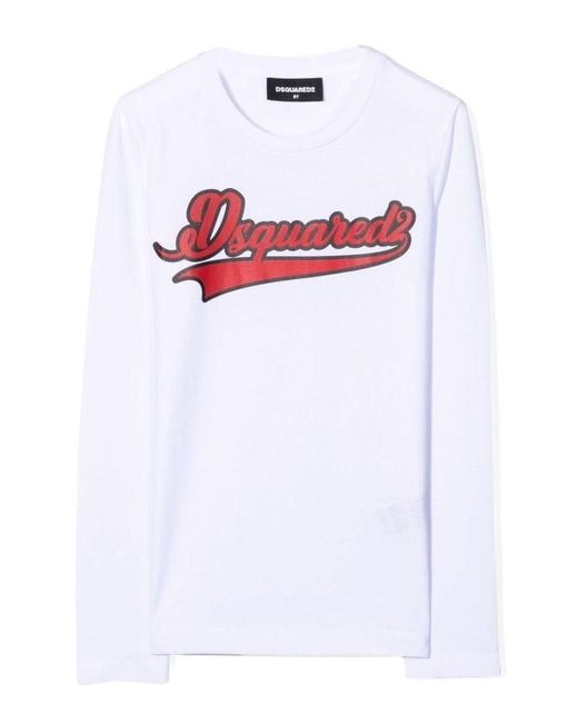 DSquared² White Maglietta