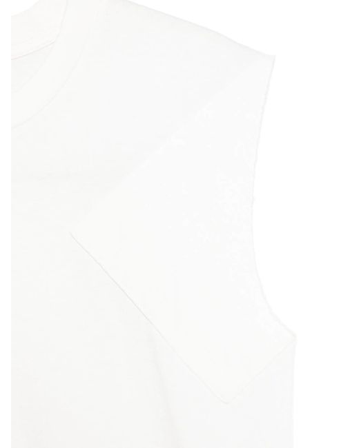 MM6 by Maison Margiela Black Tank Top