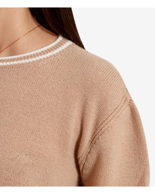 MSGM Natural Sweaters