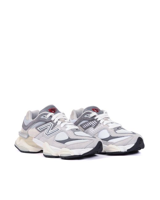 New Balance White 9060 Sneaker