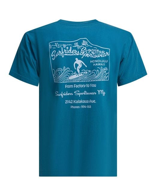 Sun Surf Blue Surfriders Sportswear T-Shirts for men