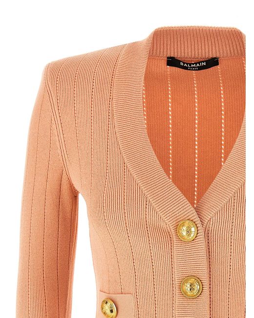 Balmain 'chiocciola' Vest in het White