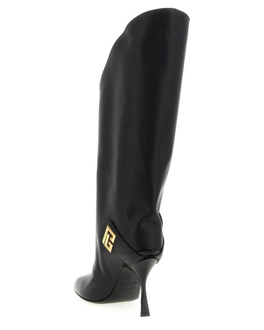 Bottes 'Twist' Balmain en coloris Black