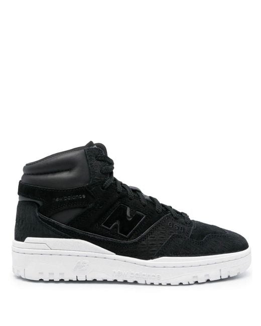 Junya Watanabe Black X New Balance Bb650 Suede Sneakers for men