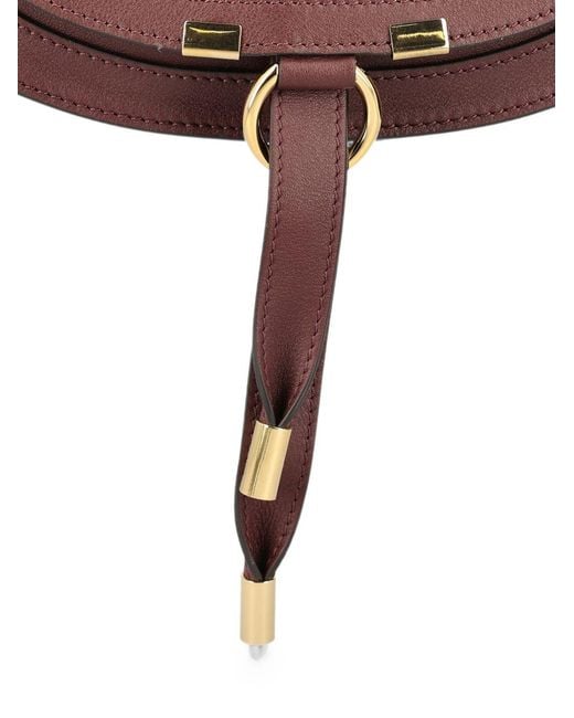 Chloé Multicolor Chloã Marcie Mini Leather Shoulder Bag