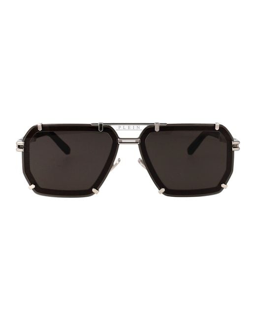 Philipp Plein Black Sunglasses