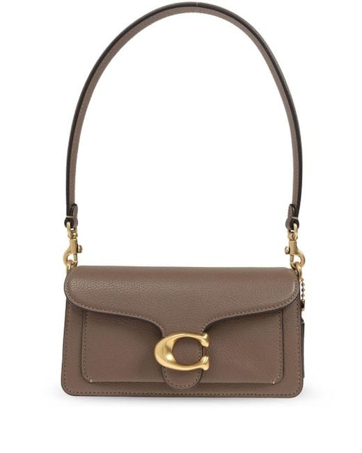 COACH Gray Tabby 20 Leder Crossbody Tasche