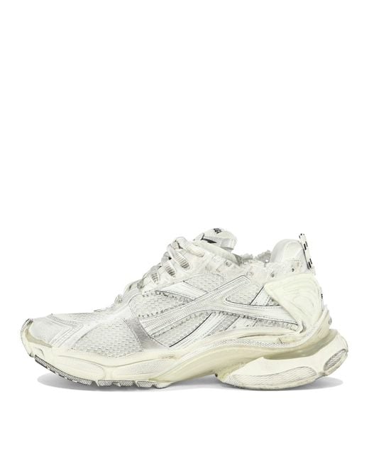 "Runner" Sneaker di Balenciaga in White da Uomo