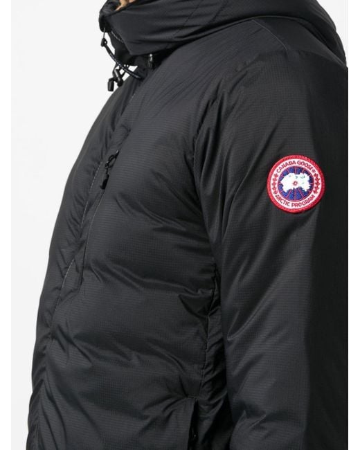 Plumífero con capucha Canada Goose de hombre de color Black