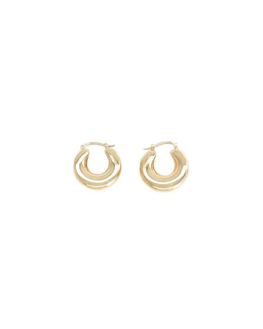 Panconesi White Elegant Mini Earrings For