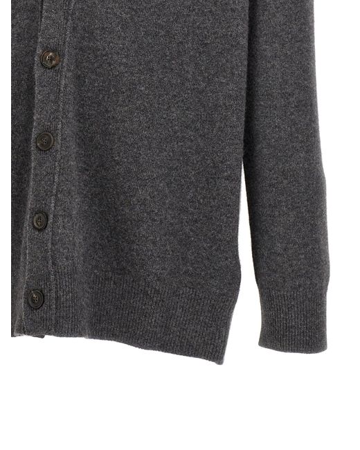 Wool Cardigan Maison Margiela pour homme en coloris Gray