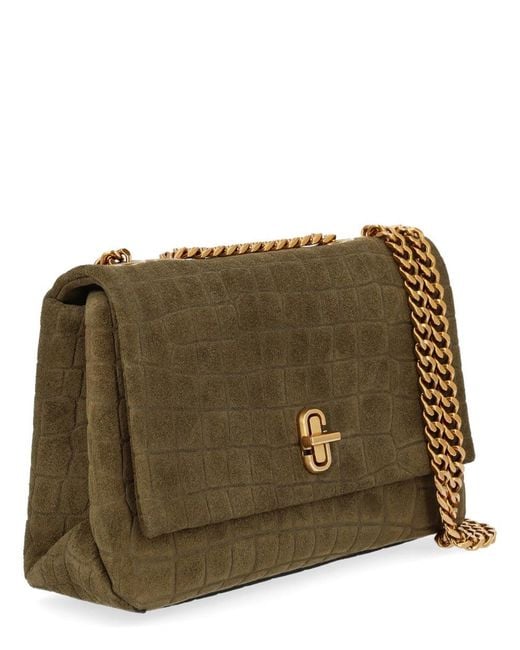 Marc Jacobs Brown Borsa "Slim Dual" Small