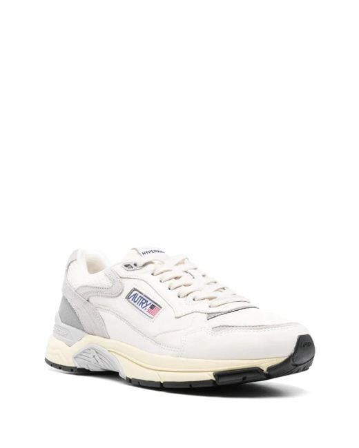 Autry White Hyperway Sneakers for men