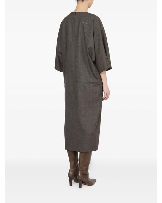 MM6 by Maison Margiela Gray Maxi Dress