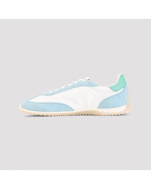 Céline Blue Low Top Racer Sneaker Triomphe
