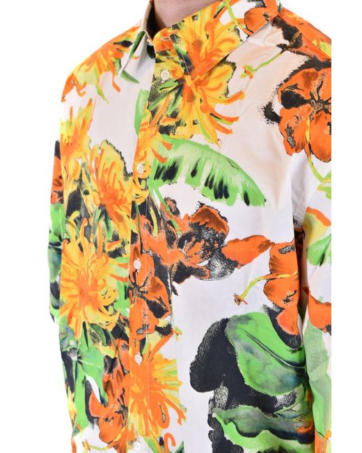 MSGM Shirts Veelkleurig in het Multicolor voor heren