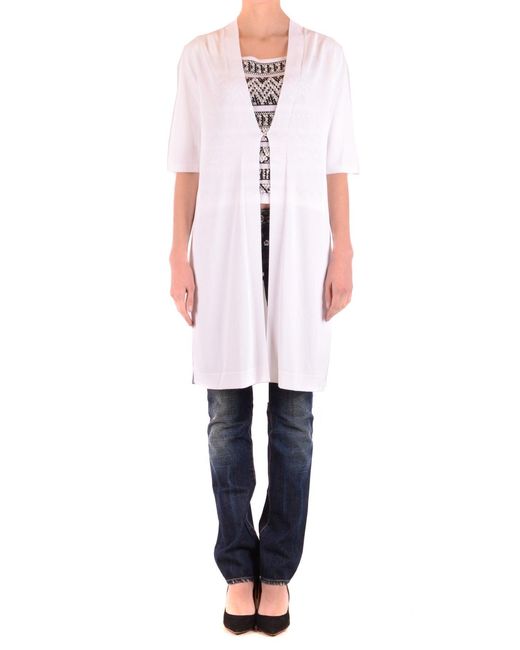 D.exterior Vest Wit in het White
