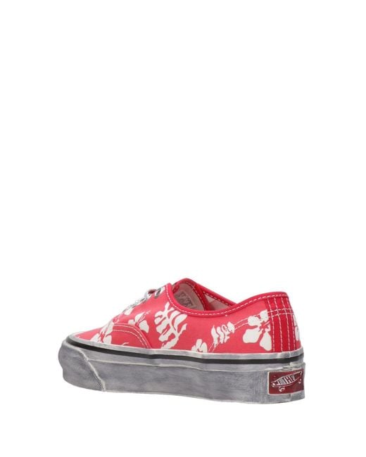 Vans Red Sneakers