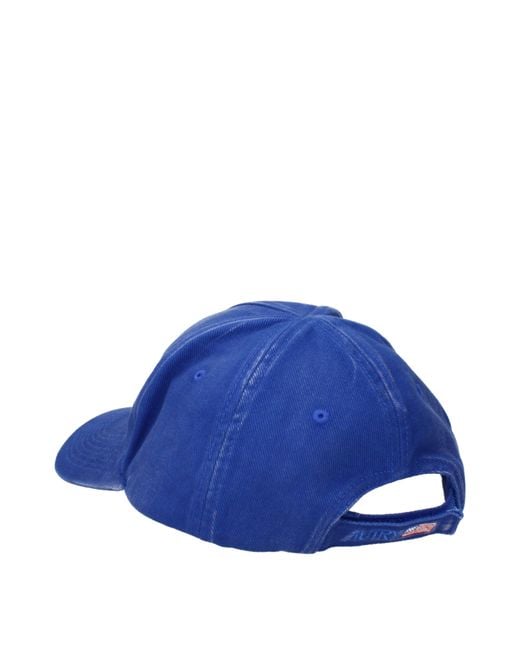 Autry Blue Cotton Caps