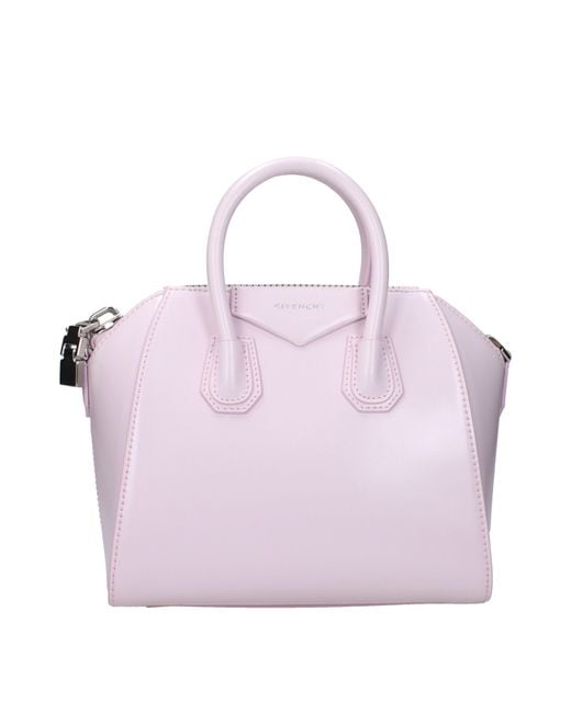 Givenchy Purple Handtaschen Antigona Frauen rosa/hellrosa Leder