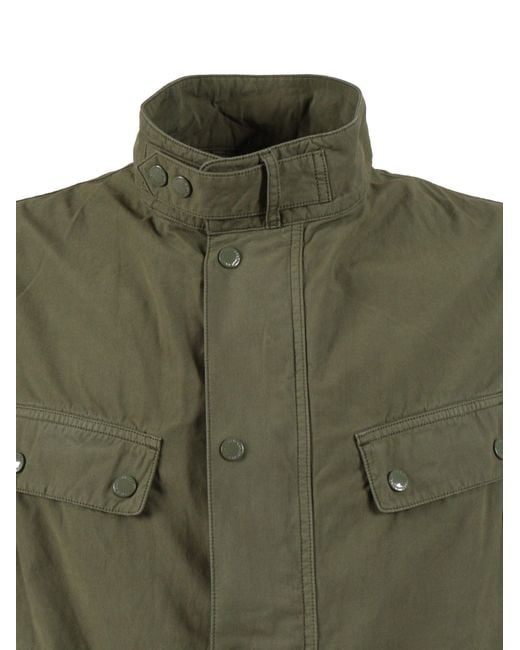 Barbour Green Garment Dyed Duke Casual Jkt