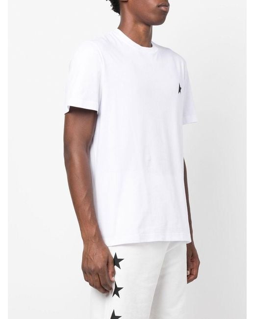 Golden Goose Deluxe Brand T-Shirt aus Baumwolle mit -Logo in White für Herren
