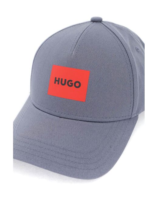 HUGO Baseball Cap mit Patch -Design in Red für Herren