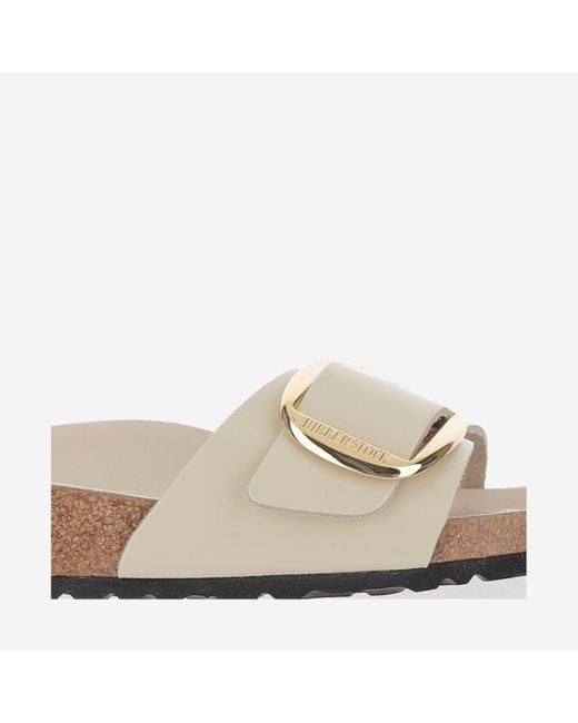Birkenstock Natural Madrid Big Buckle Pantoffeln