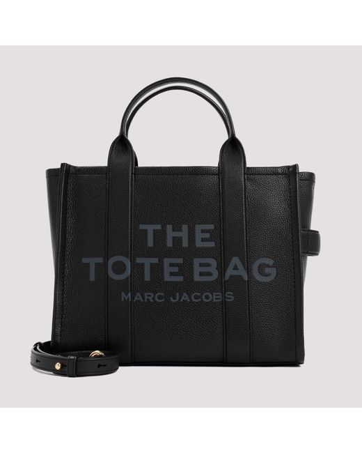 Marc Jacobs Black The Leather Small Tote Bag
