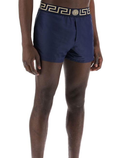 Versace Griechische Seebermuda -Shorts für in Blue für Herren