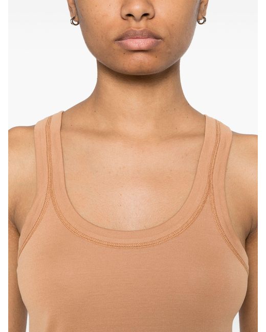 Lemaire Natural Ribbed Top
