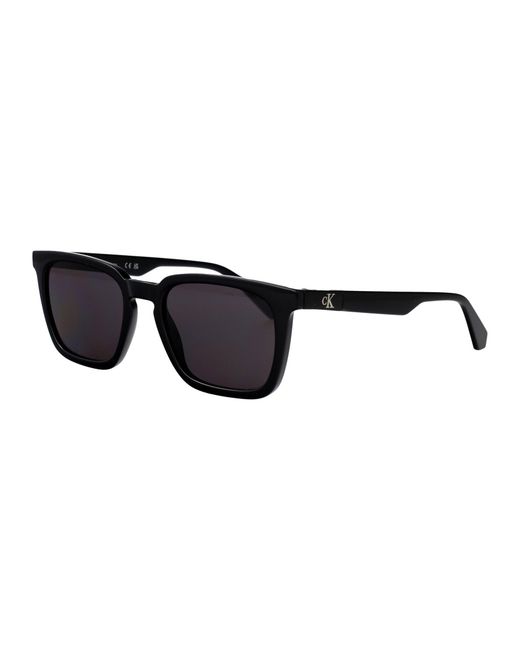 Calvin Klein Black Rectangular Sunglasses Ckj26603 S 1