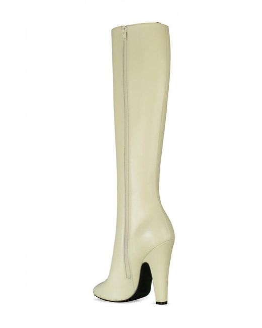 Saint Laurent White 68 Boots